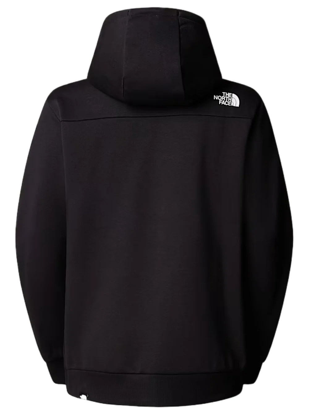 Felpa Cappuccio Donna Simple Dome Hoodie Nero - immagine 3