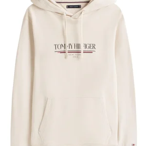 Felpa Cappuccio Uomo Beige