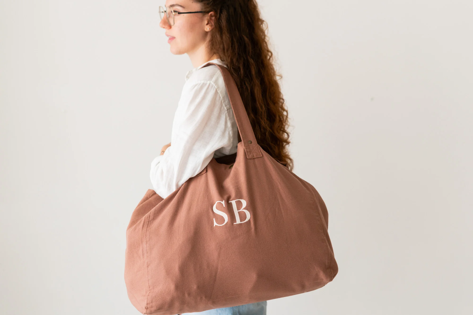 Borsa Mare "Tropea" con ricamo personalizzato - immagine 8