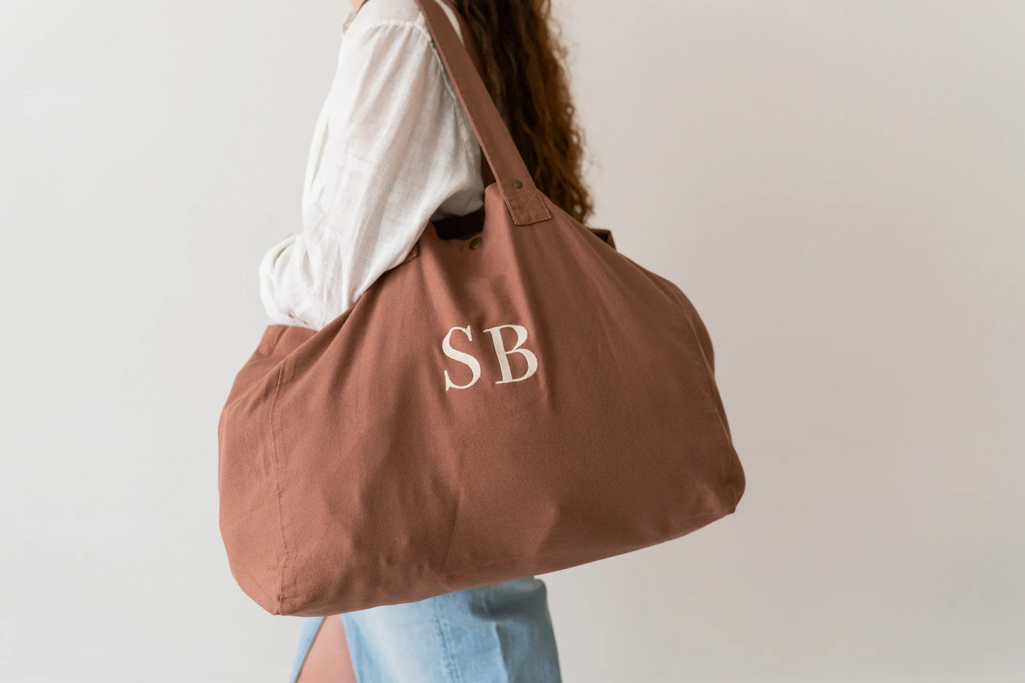 Borsa Mare "Tropea" con ricamo personalizzato - immagine 7