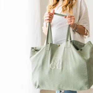 Borsa Mare "Tropea" con ricamo personalizzato