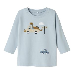 T-SHIRT M/L STAMPA DINOSAURO C.STE – NAME IT