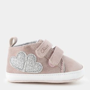SCARPA ROSA CON CUORI ARGENTO – Chicco