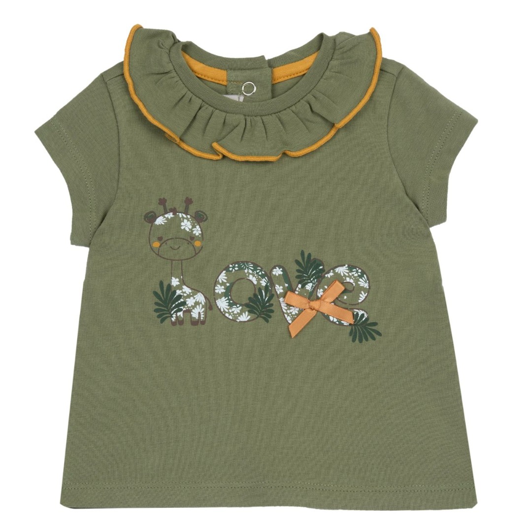 Maglietta M/C Verde Collo Corolla – Chicco - immagine 2