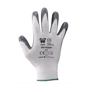 Guanti Neri Nbr 999 in filo continuo 100% nylon / nitrile schiumato Grigi 12 paia