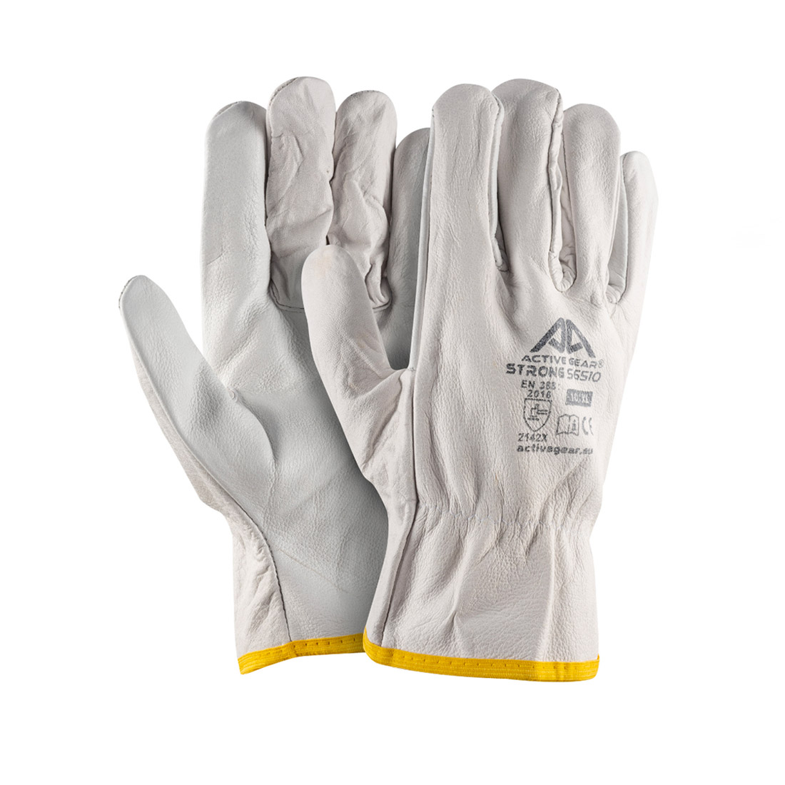 Guanti in pelle fiore di bufalo Active Strong S6510 | 12 paia - immagine 2