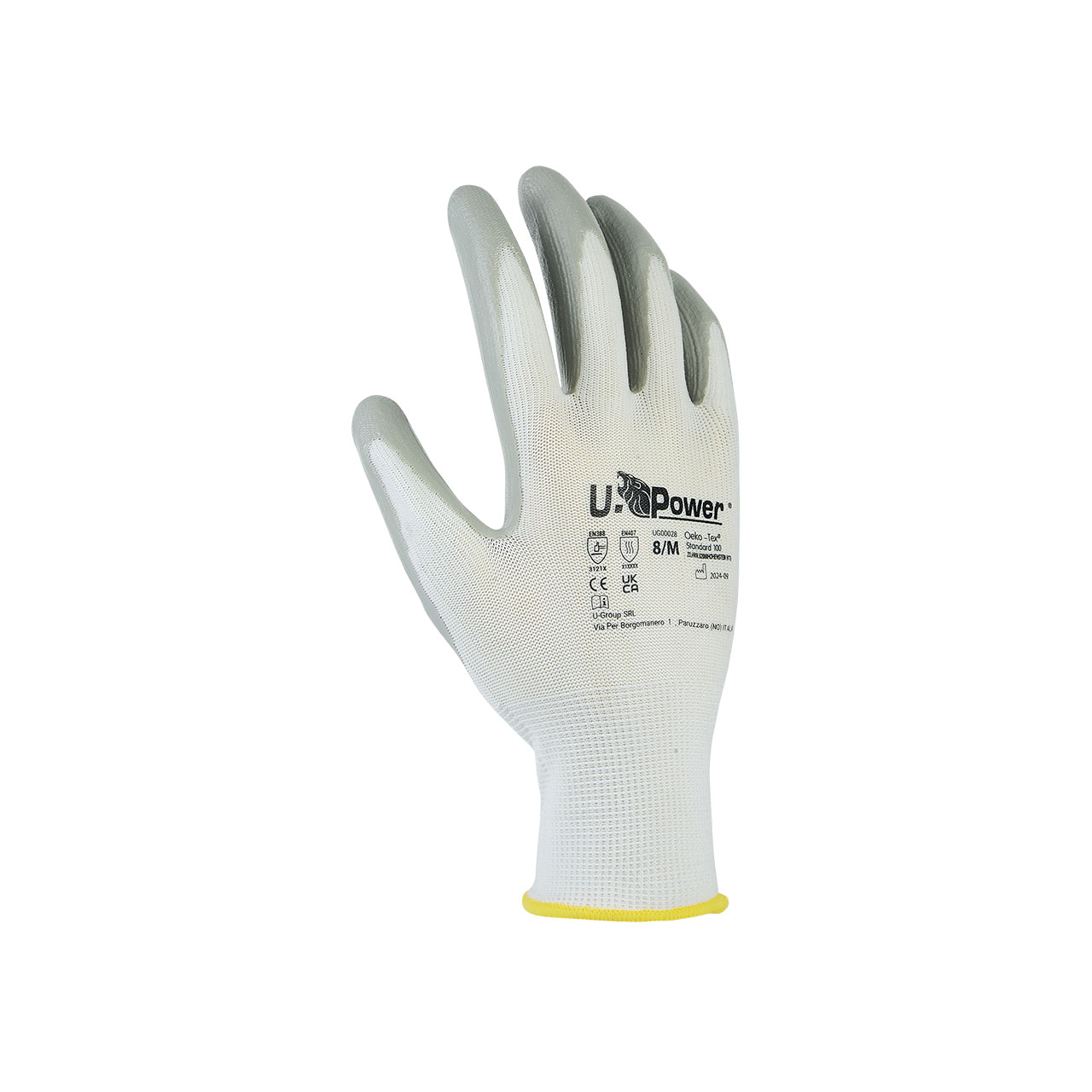 Guanti Upower Igloo Poliestere / Nitrile Grigi | 12 paia - immagine 2