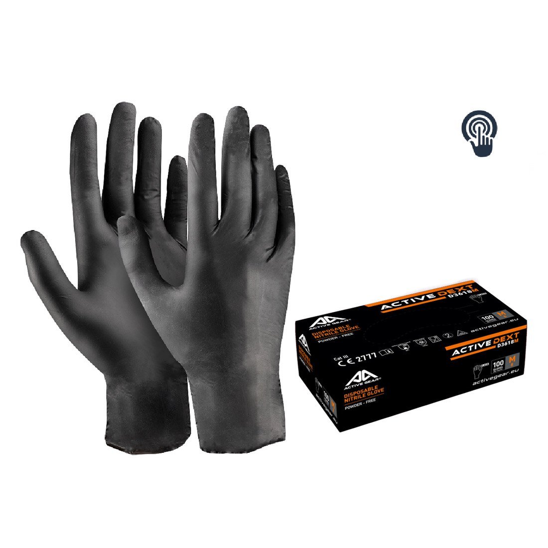 Guanti monouso in nitrile Active Dext D3660 100 pz. - immagine 2