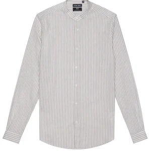 Camicia Casual Uomo Seoul Slim Fit Beige