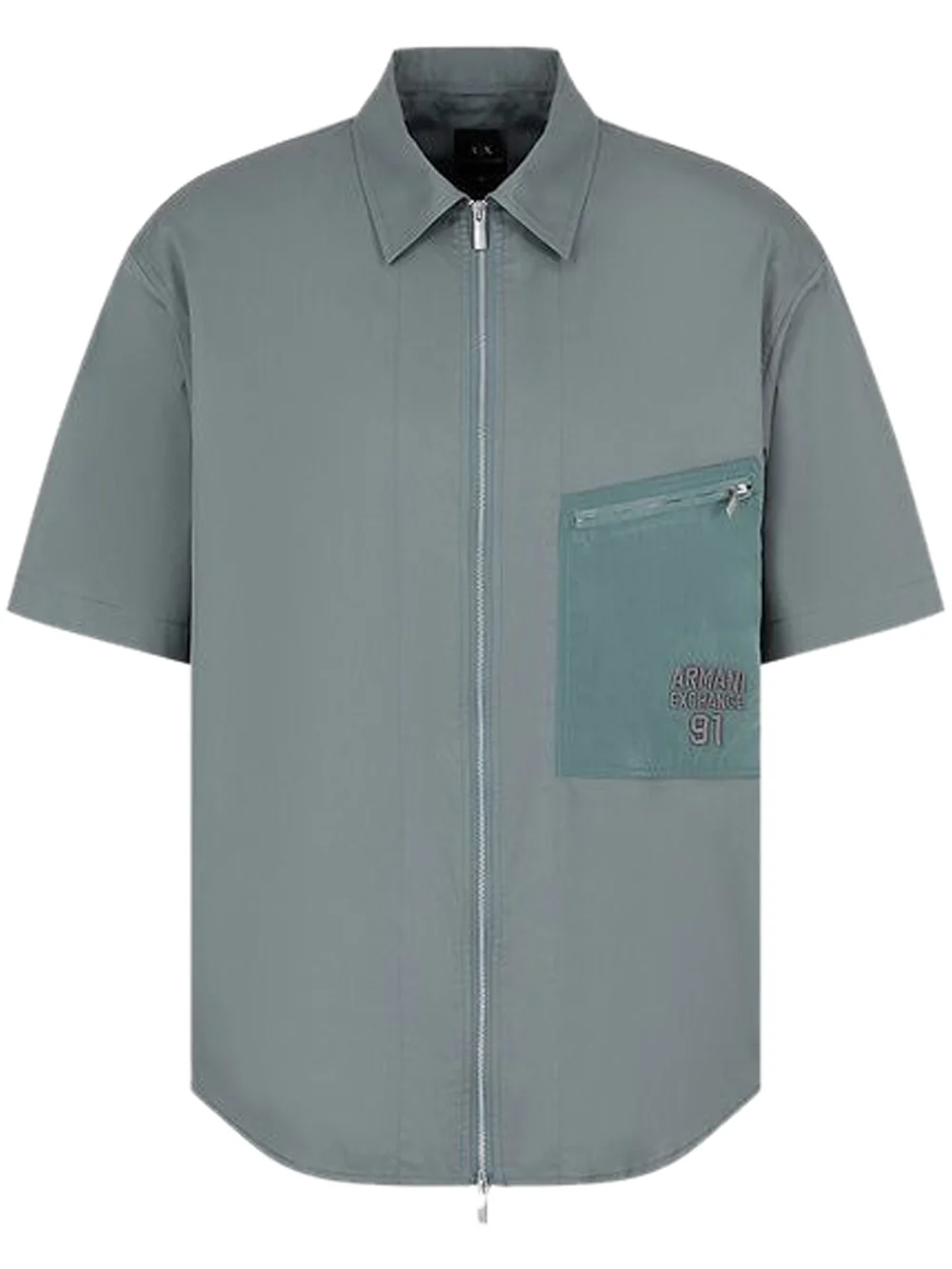 Camicia Casual Uomo Verde