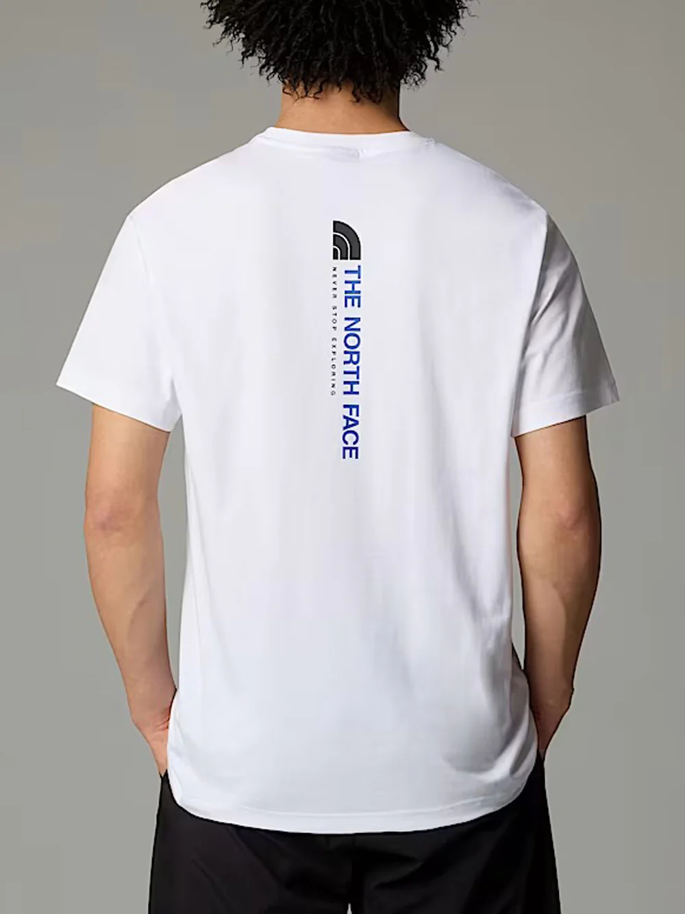 T-shirt Uomo Vertical Bianco - immagine 4