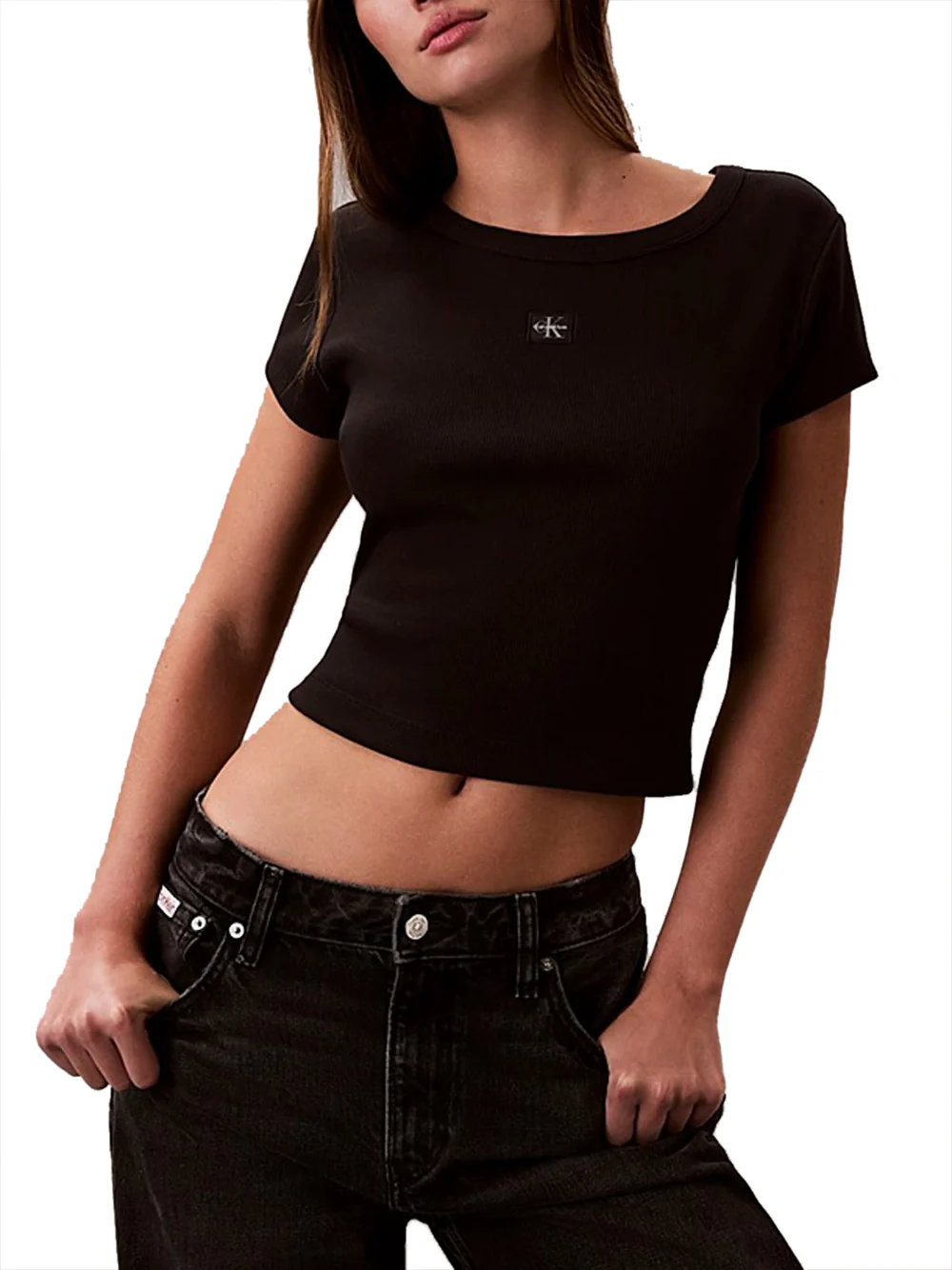 T-shirt Donna Nero - immagine 2