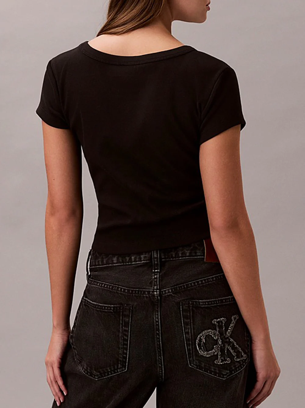 T-shirt Donna Nero - immagine 3